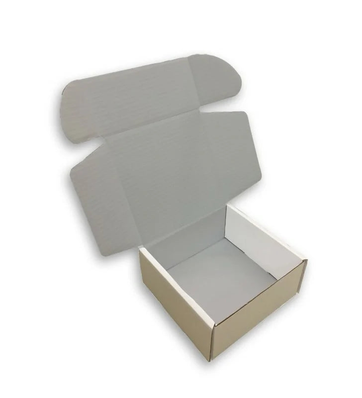 Silver mailing box reverse
